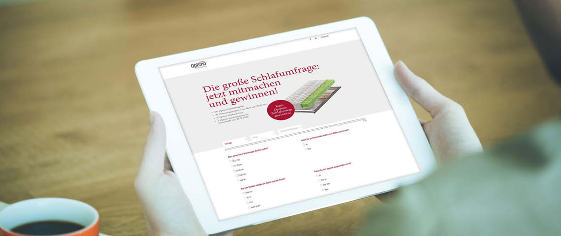 Optimo Schlafumfrage Wie schläft Österreich?